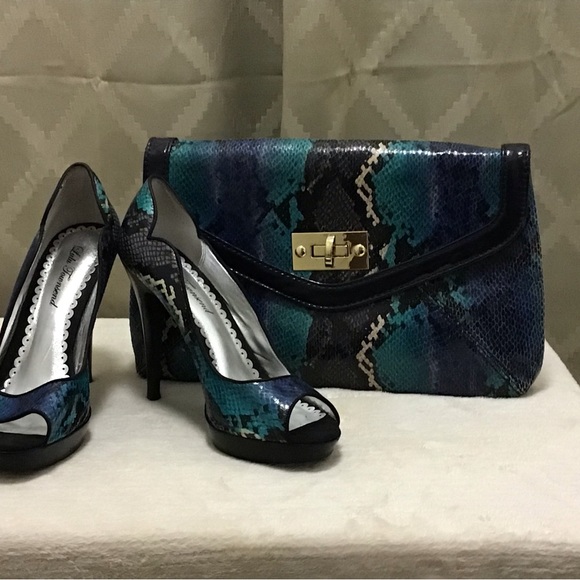 Lulu Townsend Peep Toe Stiletto Heel Shoes - Picture 13 of 14